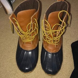 Lands’ End duck boots